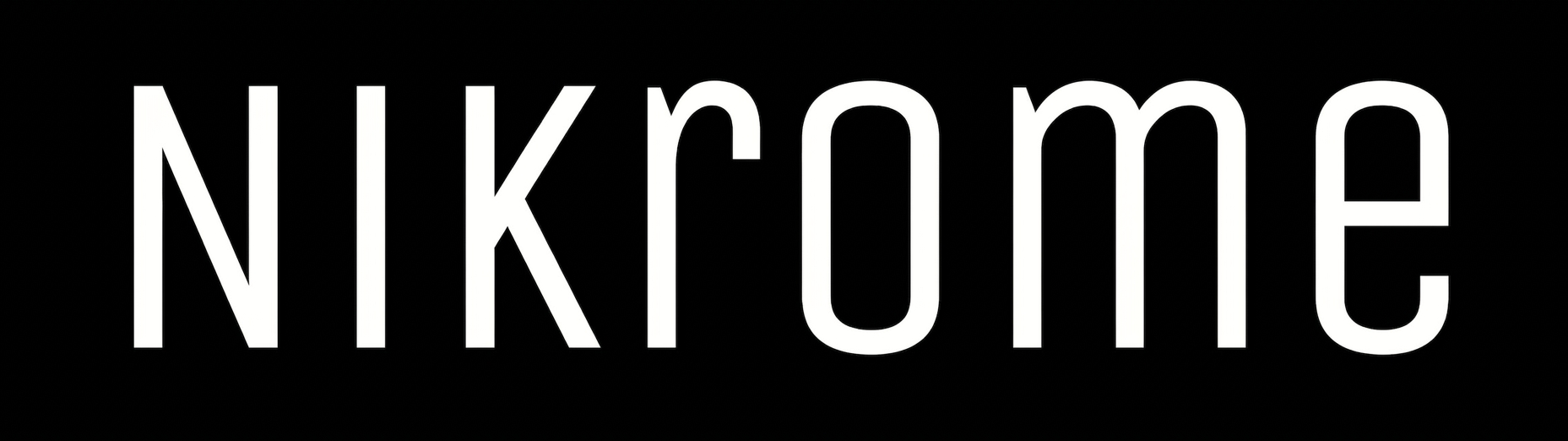 logo black background white